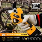 Swansoft SW-Pru45 Cordless Brushless Pruner Electric Secateurs Electric Pruning Shears